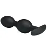Pretty Love Double Heavy Balls Silicone Butt Plug 12.5 x 3.3 cm